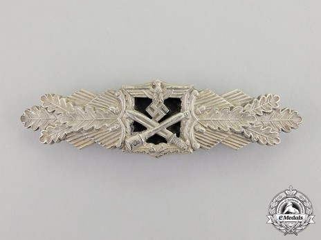 Close Combat Clasp, in Silver, by J. Feix Obverse
