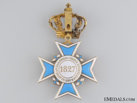 Order of Theresa, Cross (on sash) Reverse