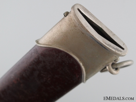 SA Standard Service Dagger by C. Wüsthof (maker marked) Scabbard Throat