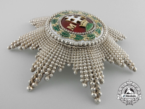 Type II, Grand Cross Breast Star (in silver and gold) Obverse