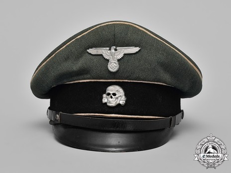 Waffen-SS Infantry NCO/EM's Visor Cap Front