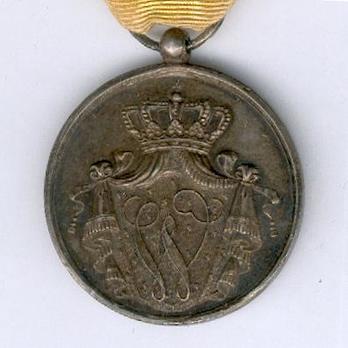 Silver Medal (for 24 Years, 1851-1928) Obverse