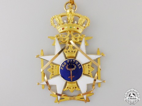 Commander Grand Cross (Gold by C. F. Carlman) Reverse
