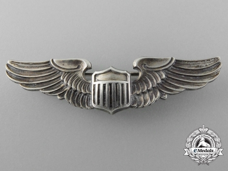 Pilot Wings (with sterling silver, reduced size) Obverse