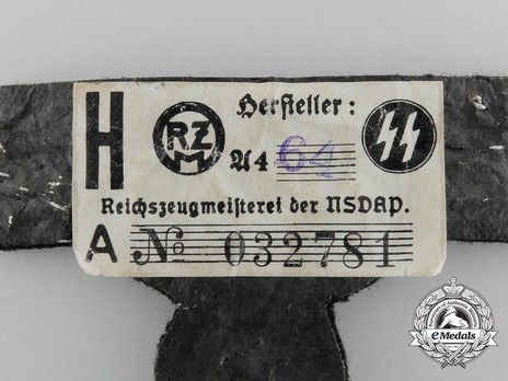 Waffen-SS 2nd pattern Officer's Sleeve Eagle Reverse
