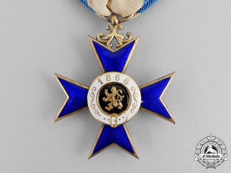 Order of Military Merit, Civil Division, II Class Knight's Cross Reverse