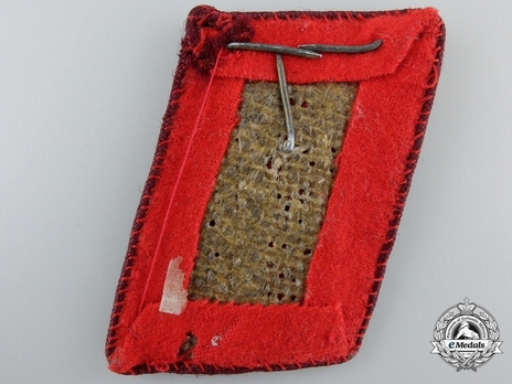 NSDAP Politischer Leiter-Anwärter (Parteimitglied) Type IV Gau Level Collar Tabs Reverse