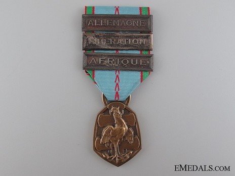 Bronze Medal (with 3 clasps, stamped "G. SIMON" "F. JOSSE") Obverse