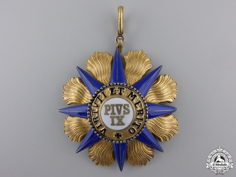 Order of Pius IX, Grand Cross  (with silver-gilt) Obverse