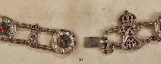 Leopold Order, Type III, Silver Collar Obverse & Reverse