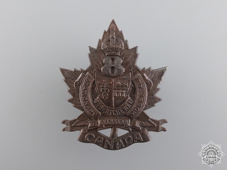 8th Stationary Hospital Other Ranks Cap Badge Obverse