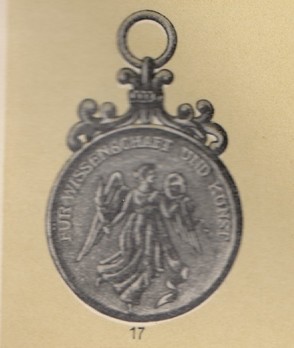 Ludwig Medal for Arts and Sciences, Silver Medal for Arts and Sciences Reverse