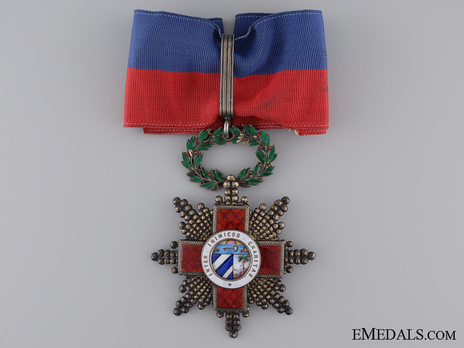 Order of the Red Cross. Type II, Commander Obverse