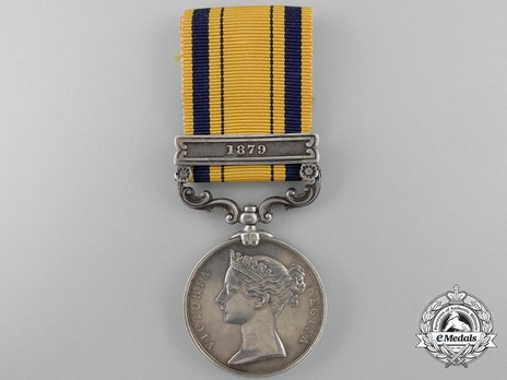 Silver Medal (with "1879" clasp) Obverse