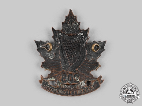 208th Infantry Battalion Other Ranks Cap Badge Reverse