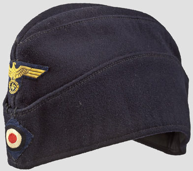 Kriegsmarine Blue NCO/EM Ranks Board Cap Profile