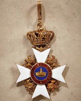 Order of the Wendish Crown, Commander (in gold) 