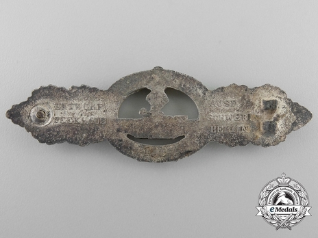 Submarine Clasp, in Silver Reverse