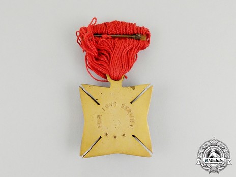Philippine National Police Service Medal Reverse
