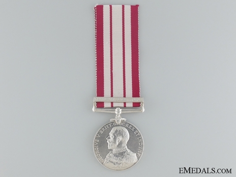 Silver Medal (with “PERSIAN GULF 1909-1914” clasp) (1915-1936) Obverse