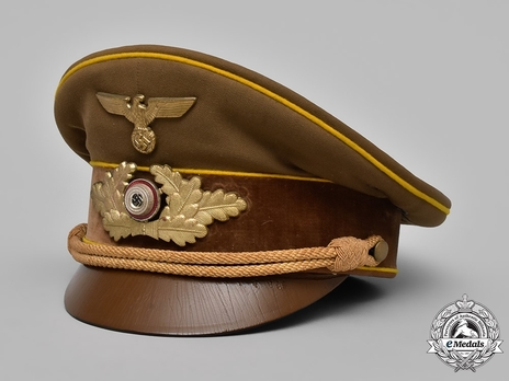 NSDAP Reichsleitung Visor Cap M39 Profile
