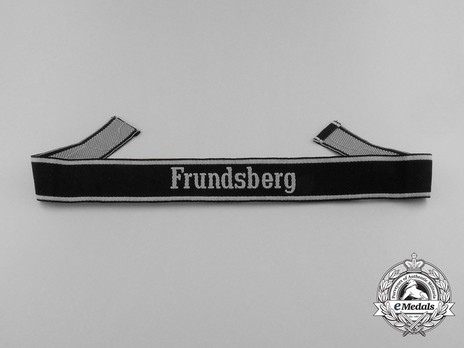 Waffen-SS Frundsberg Cuff Title Obverse