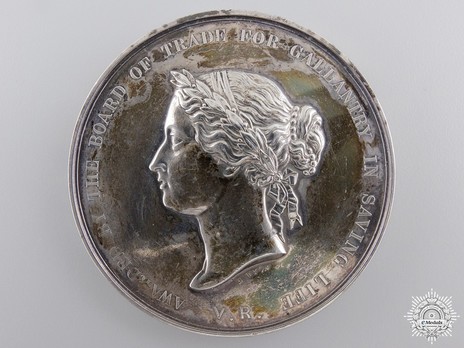 Silver Medal (for gallantry,1854-1901) Obverse