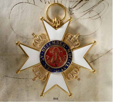 Order of Ernst August, Grand Cross Reverse