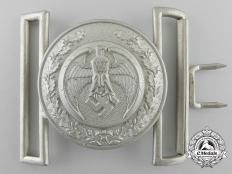 Diplomatic Corps Unknown Silver Prototype Belt Buckle Obverse