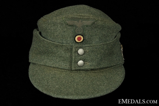 German Army NCO/EM's Mountain Cap Front