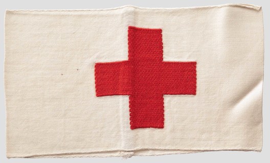German Army Medical Personnel Armband Obverse