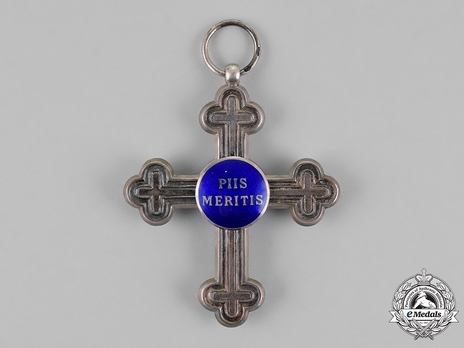 Merit Cross "Piis Meritis" for Military Chaplains, Type II, II Class Reverse