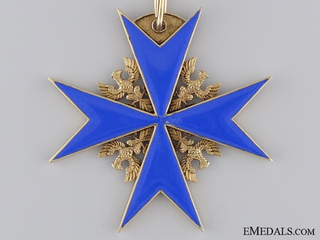 Pour le Mérite, Cross (Franco-Prussian War version) Reverse
