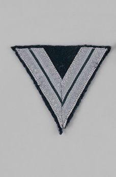German Army Obergefreiter with less than six years of service Chevron Obverse