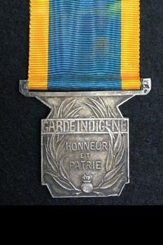 Native Guard Medal (Indochina), Silver Medal