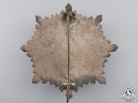 Breast Star (for Senior Officers) (silver gilt) Reverse