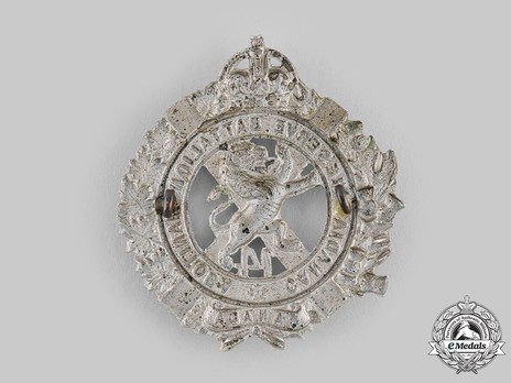 14th Infantry Battalion Other Ranks Cap Badge Reverse