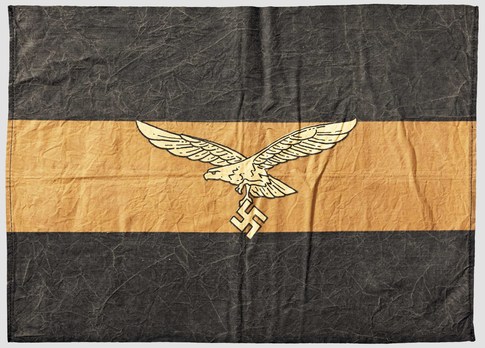 Luftwaffe Regiment Control Flag (Luftnachrichten-Regiment version) Obverse