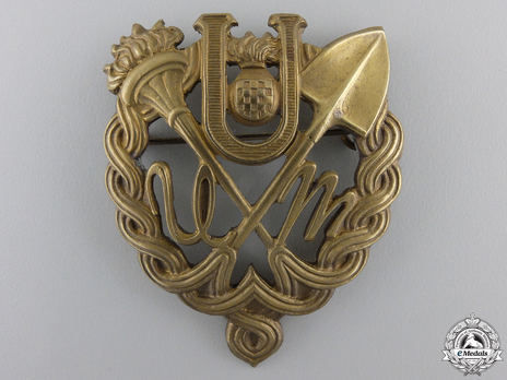 Bronze Gilt Badge Obverse