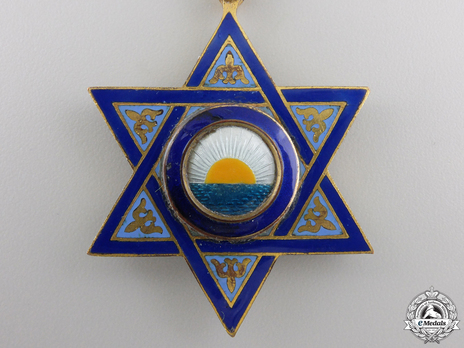 Order of Mehdi, Type II, Grand Cross Obverse