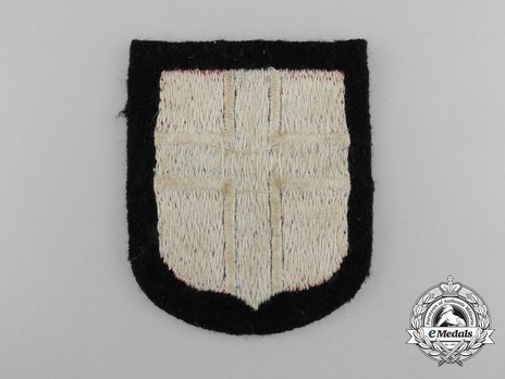 Waffen-SS Norwegian Volunteer Arm Shield Reverse