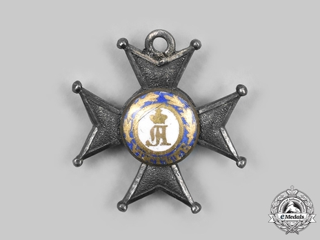 Merit Order of Adolph of Nassau, Civil Division, IV Class Cross Miniature Obverse