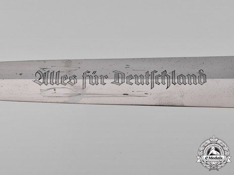 SA Standard Service Dagger by Böntgen & Sabin (maker marked) Obverse Inscription