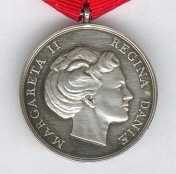 Silver Medal Obverse without crown