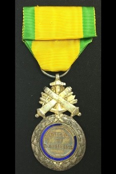 Military Medal (1848-1852), Silver Medal ("Versaille" Model) Reverse