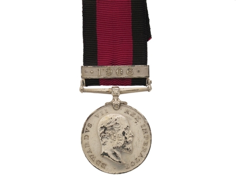 Silver Medal (with "1906" clasp) Obverse