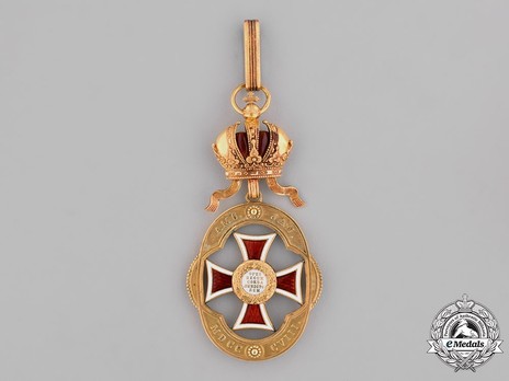 Order of Leopold, Type III, Miltary Division, Officer's Cross Reverse 