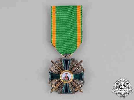 I Class Knight with Swords (in silver gilt) Obverse with Ribbon