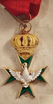 Order of the White Falcon, Type II, Civil Division, Commander (for general merit) Obverse