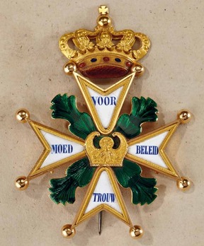 Military Order of William, Commander Breast Star